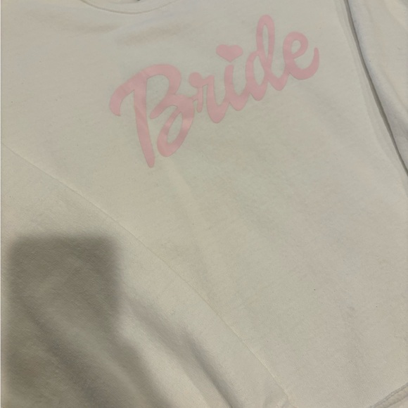 Barbie Bride Sweatshirt with Raw Hem - Picture 2 of 3
